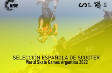 Convocatoria de la seleccin espaola de Scooter para los World Skate Games de Argentina 2022